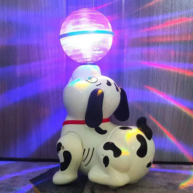 Interactieve Dansende Hond | Bewegingsspeeltje | Motorische Stimuleringshond | Lichteffecten | Kinderspeelgoed