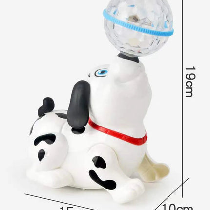 Interactieve Dansende Hond | Bewegingsspeeltje | Motorische Stimuleringshond | Lichteffecten | Kinderspeelgoed