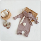 Babybody Unisex Katoen | Kanin Ontwerp | Comfortabele Elastische Pasvorm | Zacht en Ademend | Baby Kleding