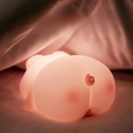 Squeezie Nachtlamp | Kinderkamer Verlichting | Dimbare LED | BPA-vrij Silicoon | USB Oplaadbaar