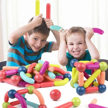 Magnetisch Bouwspeelgoed | Creativiteit Ontwikkelen | Magnetische Sticks | Educatief Spel 2+
