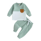 Peuterspeelpakje | Zachte Joggingoutfit Baby | Contrasterende Design | Maat 6mnd-5jr | Comfortabele Kleding Set