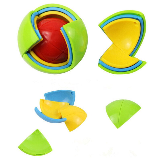 Puzzle Ball™ | Educatief Spel voor Kinderen | 3D Puzzel | Ruimtelijk Denken | Speelgoed Uitdaging