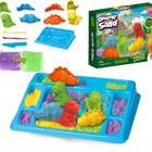Kinetisch Speelzand Creatief | Dino | Koken | Zee | 500g Speelplezier | Hersenontwikkeling | 3+ | Eindeloos Vormgeven
