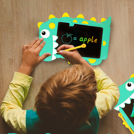 LCD-schrijfblok voor kinderen | Creativiteit zonder rommel | Kleurenscherm met veilige stylus