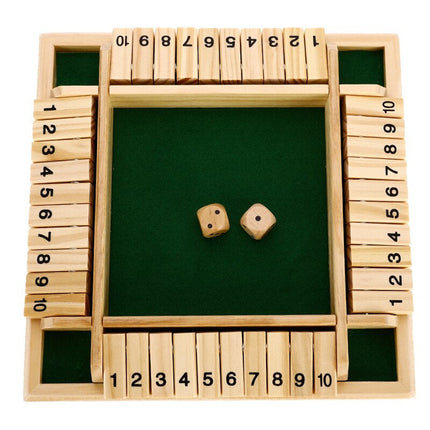 Woodn™ | Educatief Houten Spel | Leer Rekenen op Speelse Wijze | Interactief | Familieplezier | Strategisch en Logisch Denken | Kwalitatief Houtmateriaal | Voor Kinderen vanaf 3 Jaar | 220x220x35mm