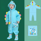 Kinder Regenponcho | Praktische Regenbescherming | Waterdicht Polyester | Inclusief Opbergtas | Makkelijk Aan te Trekken | Verschillende Maten | Van 9 Maanden tot 8 Jaar | Comfortabel en Duurzaam