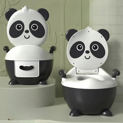 Kinderpotje Reizen | Panda-Design | Milieuvriendelijk | Stænksikker | Reizen & Snackbar | Gemak & Comfort