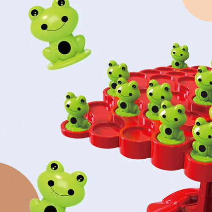 Frøtræ | Educatief Balansspel met Frøer | Kinderspel voor Wiskundevaardigheden | Interactief Leren