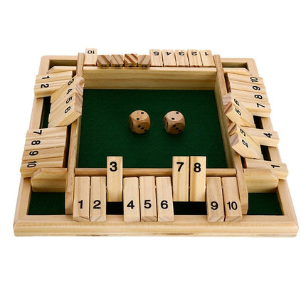 Woodn™ | Educatief Houten Spel | Leer Rekenen op Speelse Wijze | Interactief | Familieplezier | Strategisch en Logisch Denken | Kwalitatief Houtmateriaal | Voor Kinderen vanaf 3 Jaar | 220x220x35mm
