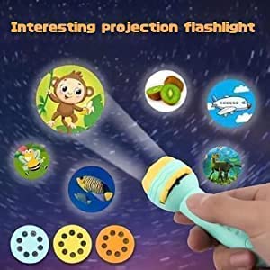 Bedtijd Verhalen Projector | 48 Afbeeldingen | Educatief Kinderspeelgoed | Fantasie Stimulatie Lamp