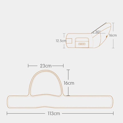 Ergonomische Babydrager | Verstelbare Heupdrager voor Ouders | Comfortabele Babyzitplaats | Belastingsreductie & Hoge Draagcomfort | Voor Baby's 3m+ | Ondersteunt Natuurlijke Heupvpositie