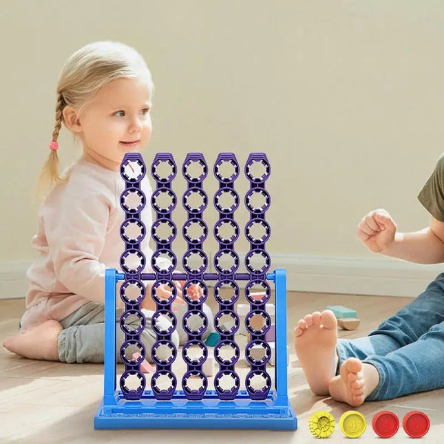 Strategisch Bordspel | Line up 4 Spin™ | Familieplezier | Geschikt voor 5+ jaar | Educatief Spel | Innovatieve Spelervaring | Handig Formaat | Duurzaam Materiaal | Snelle Installatie | Connect 4 Variant