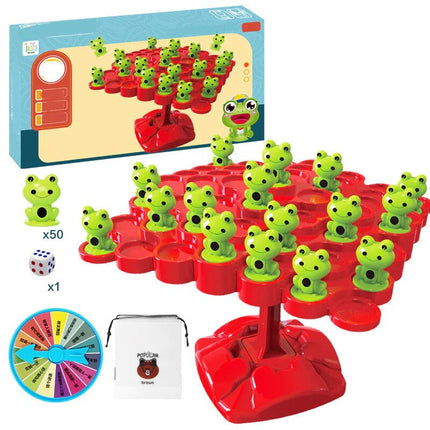 Frøtræ | Educatief Balansspel met Frøer | Kinderspel voor Wiskundevaardigheden | Interactief Leren