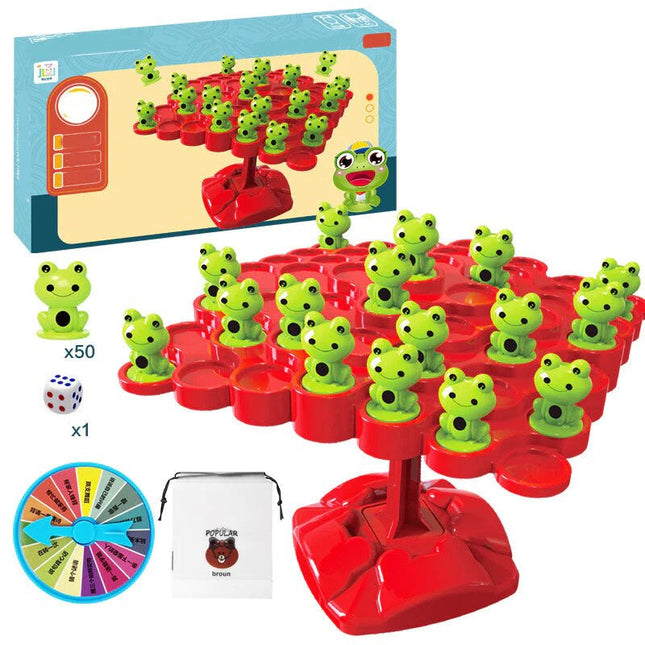 Frøtræ | Educatief Balansspel met Frøer | Kinderspel voor Wiskundevaardigheden | Interactief Leren