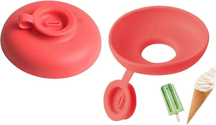 Siliconen Ihouder Kinderen | Voorkomt Klierton | Praktisch Is Accessoire | Herbruikbaar Veiligheidsproduct | Makkelijk Schoon Te Maken | Ishoorn Bescherming | Diverse Kleuren | Ideaal Voor Feestjes
