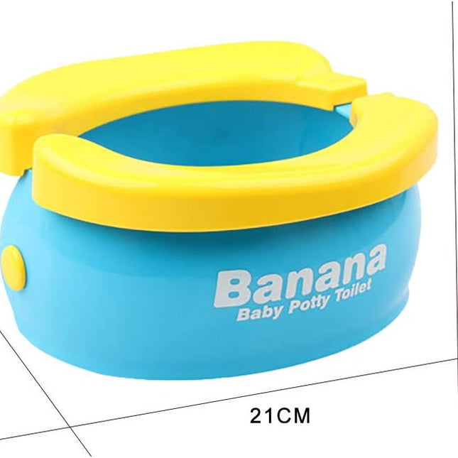 Travel Potty™ Voor Baby's en Peuters | Draagbaar Toilettrainer | Compact en Opvouwbaar Design | Gemakkelijk Voor Onderweg | Hygiënisch en Eenvoudig Schoon te Maken | Inclusief Verwisselbare Zakjes