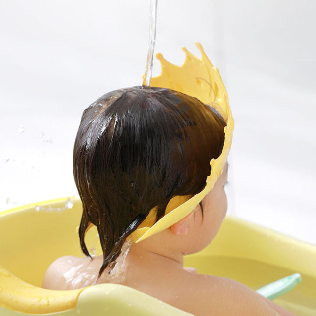 Badhulpmiddel Kinderen | Shampoo Bescherming Hoed | Waterdichte Douchemuts | Verstelbaar | Veilig en Comfortabel | Anti-irritatie | Waterafstotend | Ideaal Voor Badmomenten
