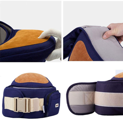 Ergonomische Babydrager | Verstelbare Heupdrager voor Ouders | Comfortabele Babyzitplaats | Belastingsreductie & Hoge Draagcomfort | Voor Baby's 3m+ | Ondersteunt Natuurlijke Heupvpositie