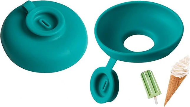 Siliconen Ihouder Kinderen | Voorkomt Klierton | Praktisch Is Accessoire | Herbruikbaar Veiligheidsproduct | Makkelijk Schoon Te Maken | Ishoorn Bescherming | Diverse Kleuren | Ideaal Voor Feestjes