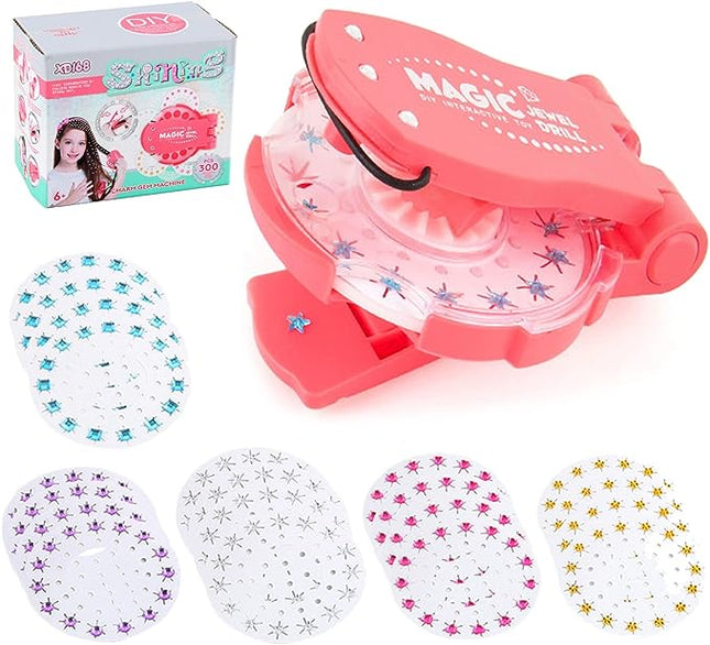Elektrische Haarvlechter | Automatische Haarvlechten | Inclusief Decoraties | Voor Kinderen & Volwassenen | BPA-vrij | Anti-klit Systeem | DIY Hair Styling | Inclusief Kammen & Diverse Sets