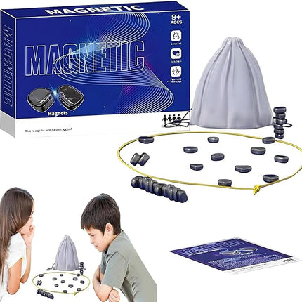 Magnetisch Schaken | Strategisch Bordspel | Compact Design voor Reizen | Educatief en Vermakelijk
