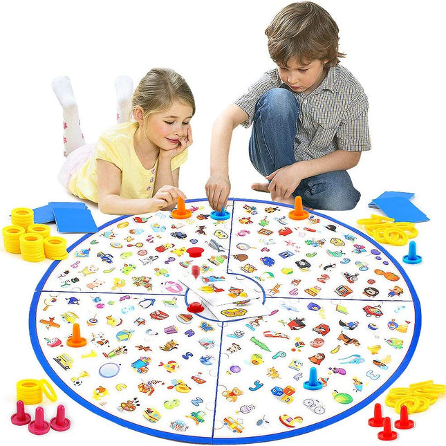 DetectiveGame™ | Educatief Kinderspel | Zoek en Vind | Familie Interactie | Verbeter Waarneming | 56x56cm