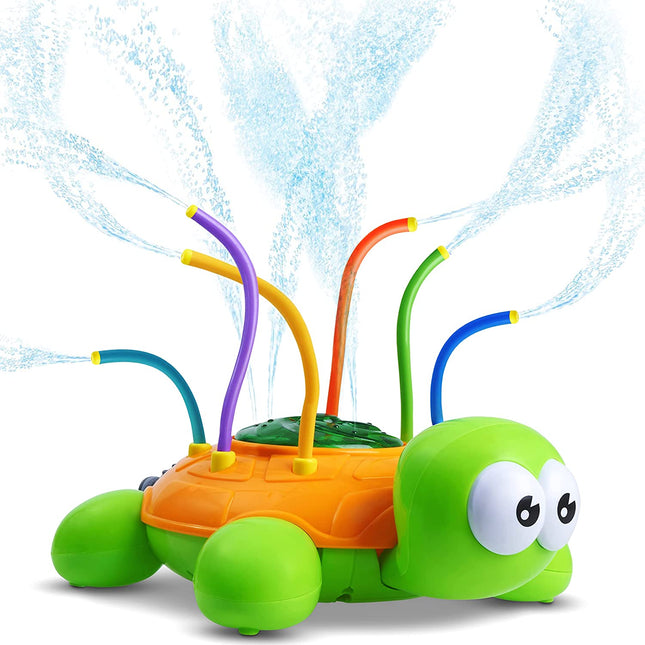 Vrolijke Waterspeel Skilpad | PVC Waterpret | Kindvriendelijk | Voor Buitenspelen Met Slang | Veilig en Kwaliteitsmateriaal | Geschikt Voor Delen Met Huisdieren