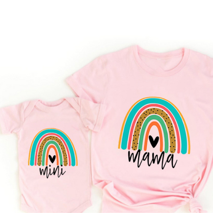 Matchende Kleding Set | Zachte Katoenen Shirts voor Moeder en Dochter | Familie Outfits | Verkrijgbaar in Meerdere Maten