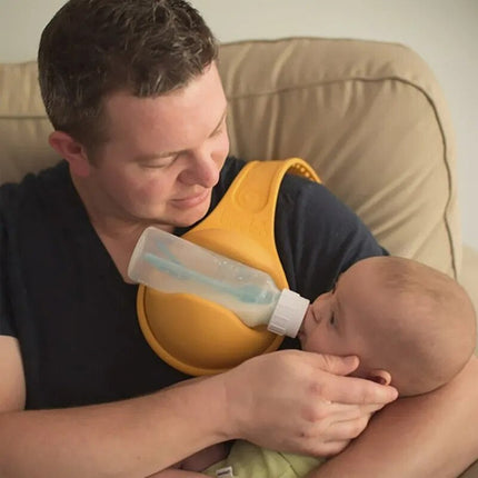 Handenvrije babyflessenhouder | Zelfstandig voeden baby | Comfortabel & ergonomisch design | Geschikt voor multitasking | Verzorging en voeding baby | Veilig BPA-vrij materiaal | Voor thuis en onderweg