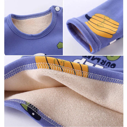 Kinder Fleecepyjama | Cartoon Motief | Warm & Comfortabel | Unisex Design | Voor Jongens & Meisjes | Alle Seizoenen | Zacht Materiaal | Meerdere Maten | Bewegingsvrijheid