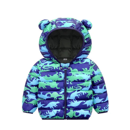 Kinderjas met Capuchon | Winddicht Polyester | Comfort Fit | Geschikt voor Alle Weersomstandigheden