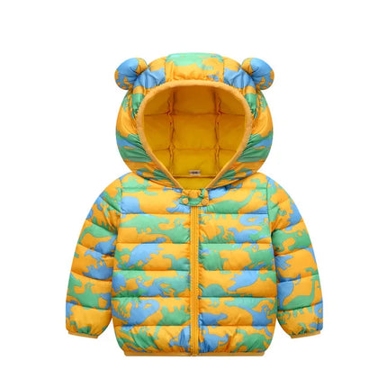 Kinderjas met Capuchon | Winddicht Polyester | Comfort Fit | Geschikt voor Alle Weersomstandigheden