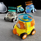 Kleurrijke Speelgoedauto | Dynamische Roterende Delen & Geluidseffecten | Creatief Speelplezier | ABS-plastic | Saltomortalen & Stunts | Interactief Speelgoed | Geschikt voor Kinderen