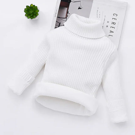 Kinder Rulletrui | Mini Fashion | Zacht Katoen | Beschermende Turtleneck | Comfortabel | Duurzaam | Perfect voor Buitenspelen | Verkrijgbaar in Maat 2-12 Jaar | Casual Gebruik | Warme Kinderkleding