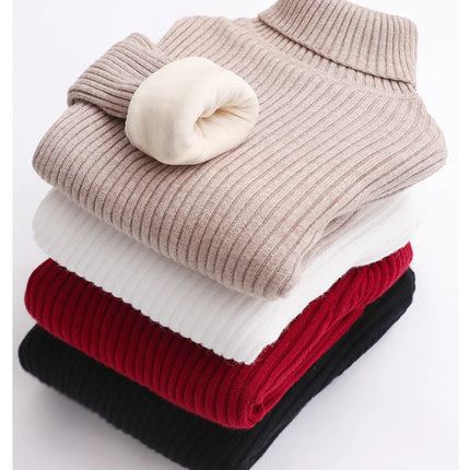 Kinder Rulletrui | Mini Fashion | Zacht Katoen | Beschermende Turtleneck | Comfortabel | Duurzaam | Perfect voor Buitenspelen | Verkrijgbaar in Maat 2-12 Jaar | Casual Gebruik | Warme Kinderkleding