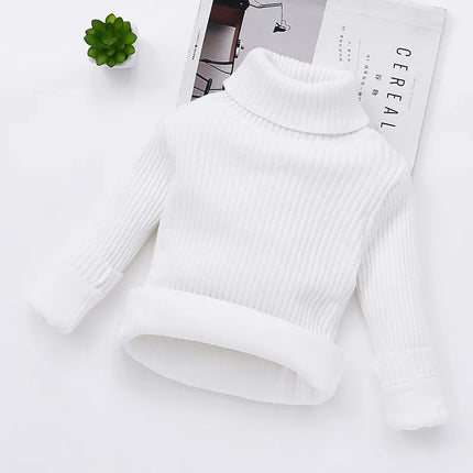 Kinder Rulletrui | Mini Fashion | Zacht Katoen | Beschermende Turtleneck | Comfortabel | Duurzaam | Perfect voor Buitenspelen | Verkrijgbaar in Maat 2-12 Jaar | Casual Gebruik | Warme Kinderkleding