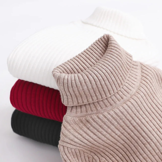 Kinder Rulletrui | Mini Fashion | Zacht Katoen | Beschermende Turtleneck | Comfortabel | Duurzaam | Perfect voor Buitenspelen | Verkrijgbaar in Maat 2-12 Jaar | Casual Gebruik | Warme Kinderkleding