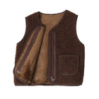 Baby Vest | Warme Comfort | Lammelook | V-Hals | Voor Baby's en Peuters | Ideaal voor Koude Dagen | Zacht en Trendy | Veelzijdig en Geschikt voor Binnen en Buiten | Eenvoudig te Combineren | Verschillende Maten