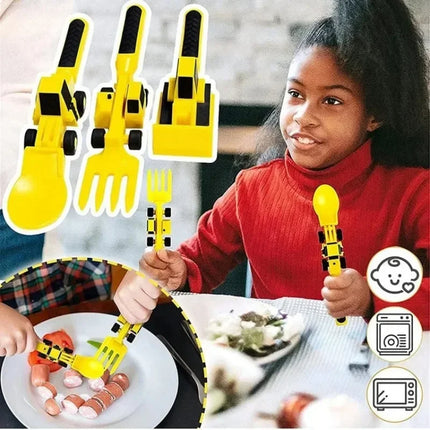 Kinderen Bestekset | Educatief Eetgerei | Creatief Ontworpen Bestek | Milieuvriendelijk & Duurzaam
