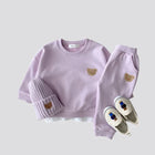 Peuterset met Zachte Trui | Kindermode Outfit | Compleet Set met Broek en Hoed | Baby Kleding