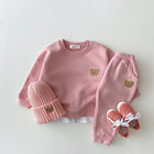 Peuterset met Zachte Trui | Kindermode Outfit | Compleet Set met Broek en Hoed | Baby Kleding