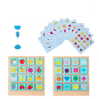 Houten memory spel | Educatief speelgoed kinderen | Dieren vormen kleuren | Geheugen ontwikkeling