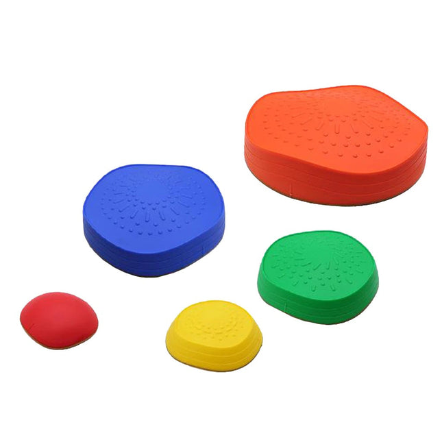 Interactief Educatief Speelgoed | Balanceren en Coördinatie Verbeteren | Stabiele Anti-Slip Balansstenen Voor Binnen en Buiten | Duurzaam ABS Kunststof | Verschillende Kleuren | Voor Kinderen 3 Jaar+