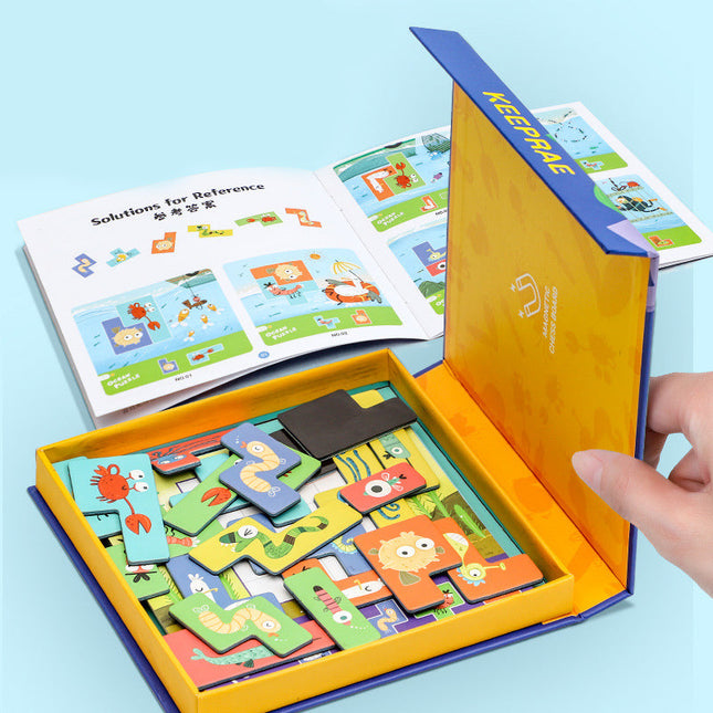 Ocean Dieren Puzzel | Educatief Speelgoed | Creatieve Onderwater Wereld | Voor Kinderen 3 Jaar + | Ontwikkeling Vaardigheden
