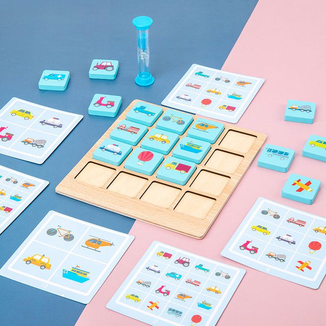 Houten memory spel | Educatief speelgoed kinderen | Dieren vormen kleuren | Geheugen ontwikkeling