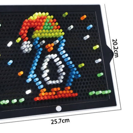 Magische Bouwset voor Kinderen | Educatief Speelgoed met Lichtpaneel | Creatief Constructiespel 296 Stuks | Leerzaam en Veilig Bouwspeelgoed | Stimuleren van Fantasie en Creativiteit | Perfect Geschenk