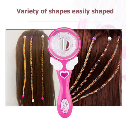 Elektrische Haarvlechter | Automatische Haarvlechten | Inclusief Decoraties | Voor Kinderen & Volwassenen | BPA-vrij | Anti-klit Systeem | DIY Hair Styling | Inclusief Kammen & Diverse Sets