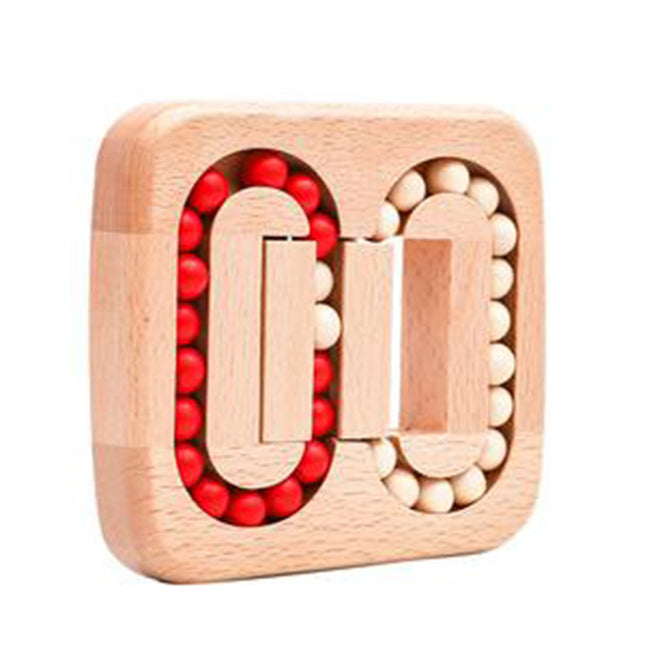 Magic Beads Kinderspel | Educatief Speelgoed | Logisch Denken Ontwikkelen | Duurzaam Beukenhout | Handige Knooptechniek | Veilig & Chemicaliënvrij | Stimuleert Cognitieve Vaardigheden | Compact & Lichtgewicht