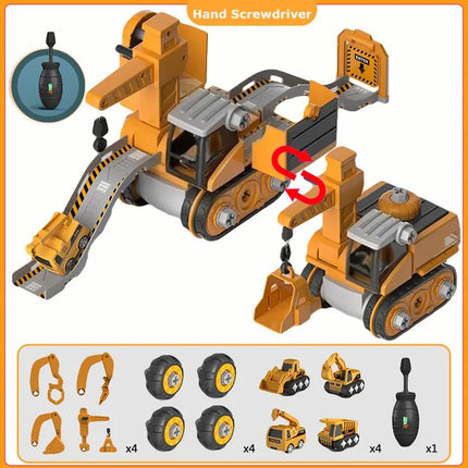 Bouwset Kinderen | Educatief Speelgoed | Creatief Bouwen voor Beginners | Robuuste ABS Onderdelen | Motoriek en Logica Ontwikkeling | Intuïtieve Constructies | Spelen Samen of Alleen